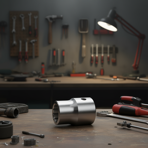 235 3/4 N Wrench <b>Socket</b> <b>Extension</b> L B Dimensions Metal Tool - Product Image 3