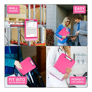 Porte-documents A4 A5, Boîte de rangement pour dossiers, Organiseur, Classeurs à anneaux, Classeurs de bureau, Boîte de papeterie, Porte-documents A4 - Product Image 4