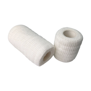 Hot Selling Different Size Hospital Accept Custom Medical PBT <strong>Gauze</strong> Roll Cotton Flexible Cohesive Bandage - Product Image 2