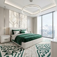 Meubles d'hôtel professionnels pour villas, ensemble de chambre d'hôtel pour projets de développement de luxe et immobilier haut de gamme