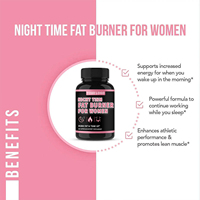 Produit de perte de poids OEM/ODM, capsules brûle-graisses nocturnes pour femmes, complément alimentaire pour la santé, capsules amincissantes