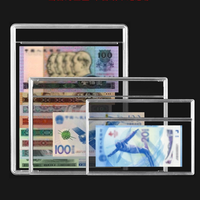 Boîtes de protection pour billets de banque numismatiques, étuis pour billets de banque, porte-billets commémoratifs