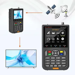 Digital FTA DVB-S/S2/S2X Signal Measuring Meter Satellite Meter Finder Detector Receiver LCD Screen For Adjusting Sat TV Dish