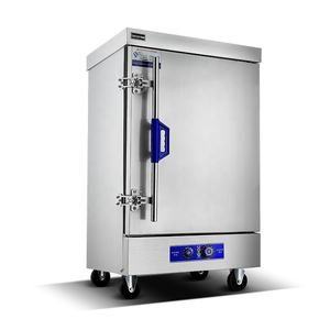 8 Trays Commerciële Restaurant Gas Elektrische Zeevruchten Rijst Stoomboot Machine - Product Image 4