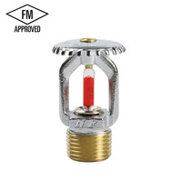 Certification FM, sprinkler anti-incendie à réponse standard K5.6 pour usage commercial