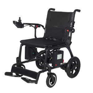 Fauteuil roulant électrique en fibre de carbone - Compact et pliable avec siège réglable et pneus antidérapants - Product Image 2