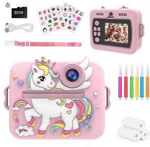 2.4\&quot; 1080P HD <strong>Digital</strong> <strong>Camera</strong> for Kids Thermal Print Video Toys Instant Photo Printing Machine with CMOS Imaging Sensor - Product Image 3