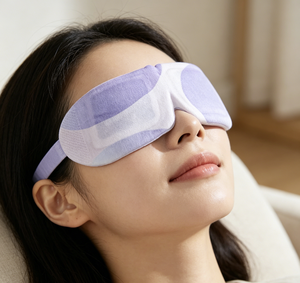 Máscara de Ojos Caliente con Vapor, con <span class=keywords><strong>Ajenjo</strong></span>, Luteína y Tela No Tejida para Desintoxicar e Hidratar, 5 Piezas por Caja - Product Image 1