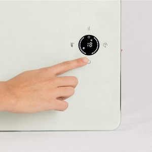 2025 chauffe-serviettes en verre chaud à faible puissance avec barres serviettes sèches vêtements stérilisation et désinfection WIFI - Product Image 5