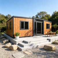 Maison conteneur extensible brevetée Nanxiang de 20 pieds, maison préfabriquée modulaire miniature pour villa résidentielle ou complexe hôtelier