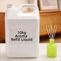 Recharge liquide en gros pour diffuseur à bâtonnets, haute capacité, soluble dans l'eau, parfumée aux plantes, personnalisée, pour aromathérapie