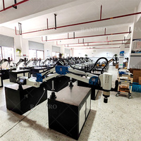 Randro CNC Robot culbuteur Machine à tarauder électrique Bras flexible en métal Trou d'enfilage M16 Bras de taraudage automatique