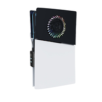 Ps5 Slim Game Accessoires Console Séparé ABS Cover Skins RGB Faceplates Shell Cases pour PS5 Slim Disc/Digital