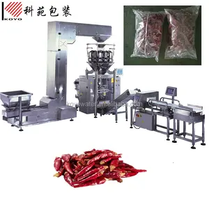 Automatische 1Kg 5Kg Automatische Gedroogde Verse Peper Chili Verpakking Verpakking Machine