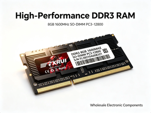 Memoria RAM SO-DIMM DDR3 de 8GB y 1600MHz para Portátil, Marca OEM de Fábrica TXRUI Shenzhen, PC3-12800 - Product Image 1