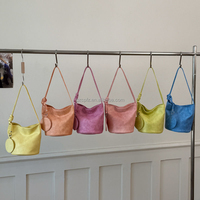 Nouveau sac à main tendance pour femmes - Sac seau à bandoulière élégant pour jeunes femmes, adapté aux filles.