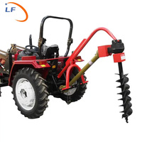 Machine à creuser les trous à haute productivité, 25 cv, 50 cv, tracteur de sol à 3 points monté sur le poteau