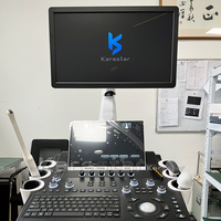 Échographie vétérinaire échocardiographie portable systèmes de chariot à ultrasons Doppler couleur équipement à ultrasons Sonoscape