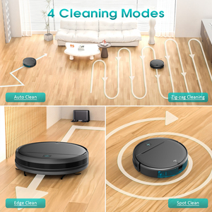 Stock local de EE. UU. <span class=keywords><strong>Robot</strong></span> aspirador de barrido inteligente <span class=keywords><strong>Control</strong></span> remoto Wifi Mop con 3000PA para uso doméstico - Product Image 6