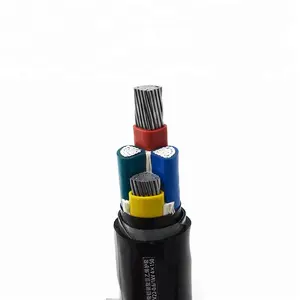 Ignífugo Cu/XLPE/PVC/SWA/PVC 5 Conductor cobre 500mcm cable blindado