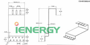 Toits en briques d'argile Support plat Crochets en métal Pv Panneau solaire Composant de <span class=keywords><strong>montage</strong></span> sur le toit Crochet en étain pour toit en tuiles simples solaires - Product Image 5