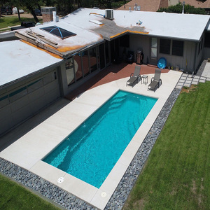 ¡Accesorios de fibra de vidrio enterrados superiores a la venta! Piscina Rectangular Prefabricada Marco Nuevo-Conjunto Completo. - Product Image 3