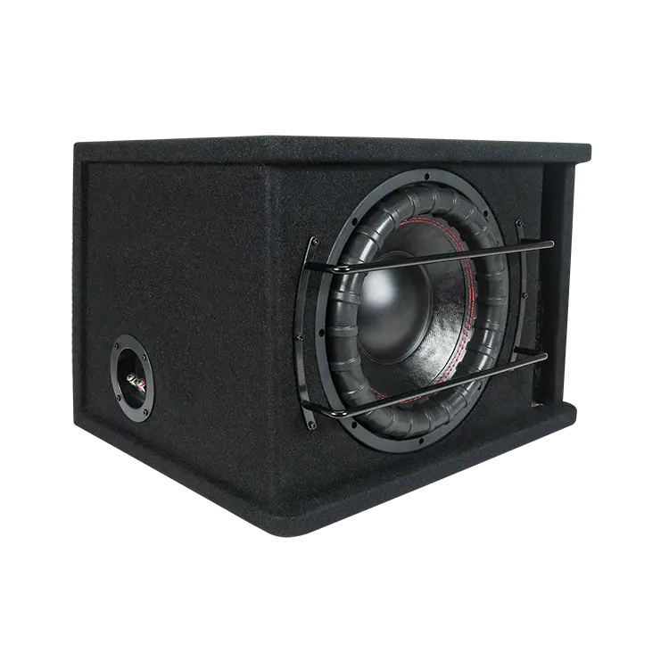 JLD Fabricante de gabinete de subwoofer ventilado único de 12" 500 W para alto-falante de áudio Car Pro