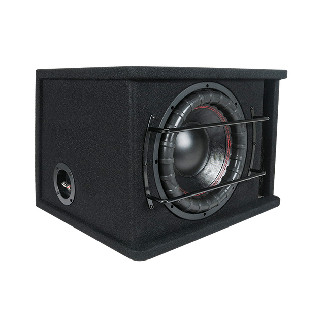JLD Manufacturer Single 12" 500W Vented Subwoofer Enclosure for Car Pro Audio Speaker