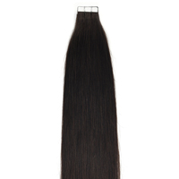 Extensiones de Cabello Adhesivas Ultrafinas K.S WIGS, 100% Cabello Humano Remy Chino, Precortadas, Fáciles de Instalar