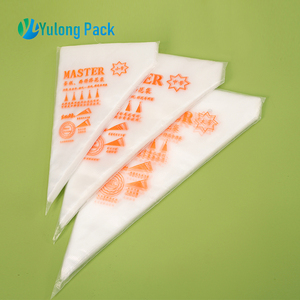 10 inç gıda sınıfı HDPE malzeme tek kullanımlık 100 ambalaj pişirme dekorasyon kullanımı tek kullanımlık pasta buzlanma sıkma torbası pasta torbası - Product Image 1