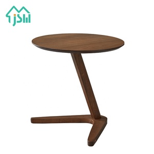 <span class=keywords><strong>Tavolino</strong></span> da Tè Rotondo dal Design Semplice, <span class=keywords><strong>Tavolino</strong></span> Laterale <span class=keywords><strong>in</strong></span> <span class=keywords><strong>Legno</strong></span> per <span class=keywords><strong>Soggiorno</strong></span> - Product Image 6