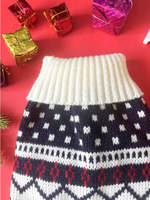 Pulls pour animaux de compagnie en tricot respirant personnalisés, motifs d'animaux mignons, dessins animés, chandails pour chiens et chats, vêtements d'hiver de Noël