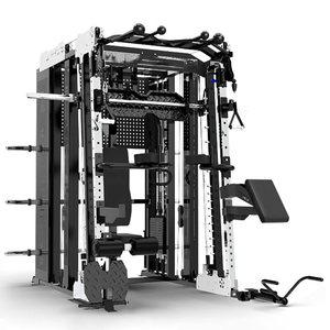 Équipement de fitness commercial pour salle de sport, machine Smith multifonctionnelle pour exercices de force et press d'épaules Wd-em938k - Product Image 1