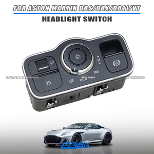 Juego de interruptores de ajuste OE LY63-SE11654-AA, interruptor de control de consola de plástico negro para Aston Martin DBX - Product Image 2