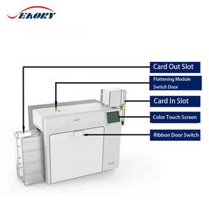 Seaory R300 데스크탑 양면 염료 승화 역전사 PVC ID 카드 프린터 기계 비즈니스 인쇄 학생 건강 카드 - Product Image 2