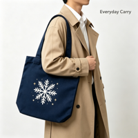 Sacs fourre-tout mini en toile/coton en gros avec motifs personnalisables, couleurs assorties - Idéal pour les fêtes de Noël et les cadeaux