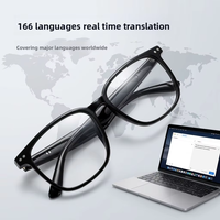 Traduction IA pour lunettes intelligentes, contrôle tactile, étanchéité IPX-5, conduite, écoute de musique, conversation