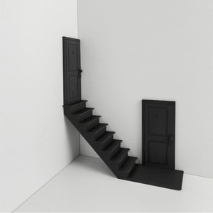 Modèle de mini-escalier imprimé en 3D |   Convient pour la décoration des coins de mur et l'affichage sur le bureau - Product Image 3