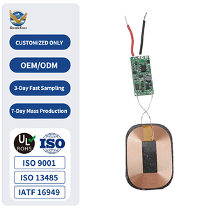 Cargador inalámbrico magnético Bobina Teléfono 5W-15W Módulo de cargador inalámbrico Transmisor Placa de circuito PCBA Carga inalámbrica - Product Image 1