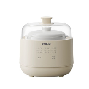 Yoice Electric Slow Cooker 1L <b>Ceramic</b> <b>Pot</b> Soup Porridge Maker Household Multifunctional With Reservation Function - Product Image 2