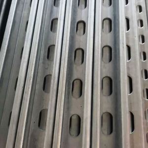 Material ASTM Standard Pre-galvanized Uni Strut <b>Brackets</b> Hot Rolled U Beam Stainless Steel C Channel Steel - Product Image 2