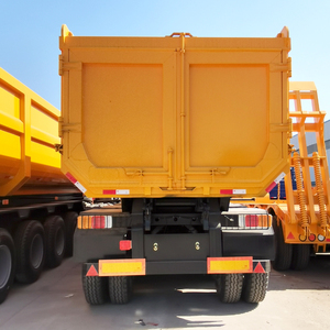 Remolque <span class=keywords><strong>Volquete</strong></span> Chenda de 2/3/4 Ejes Tipo U/Tipo Cuadrado de 40 CBM/50 CBM para Transporte de Minería/Arena/Piedra - Product Image 2