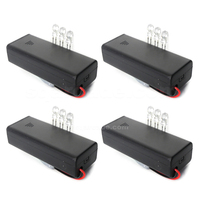 Pistolet de jeu USB Shuangqu avec 4 LED et capteur infrarouge pour jeux informatiques - Version filaire compatible pour résoudre les crises