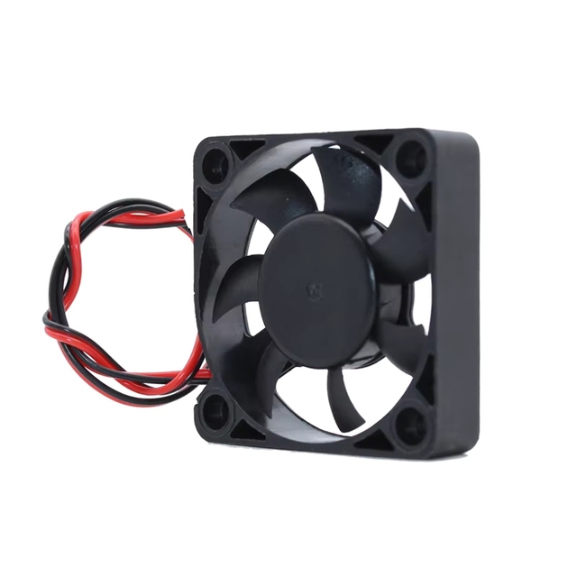 BSSY)Ultra-Thin 5V 12 24V Cooling Fan Ball Bearing 5010 Small Silent Laptop CPU  Free Standing Mount Plastic Blades ODM
