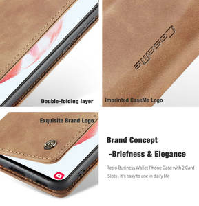 CaseMe <span class=keywords><strong>pour</strong></span> <span class=keywords><strong>Samsung</strong></span> <span class=keywords><strong>Galaxy</strong></span> S23, étui portefeuille rétro en peau de cuir, <span class=keywords><strong>coque</strong></span> mate personnalisée <span class=keywords><strong>pour</strong></span> <span class=keywords><strong>Samsung</strong></span> S22 S21 <span class=keywords><strong>S20</strong></span> <span class=keywords><strong>S20</strong></span> <span class=keywords><strong>FE</strong></span>, housse intelligente - Product Image 5