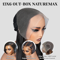 13*6 wig keriting Tubuh tipis tinggi simpul kustom renda topi penuh murah wig rambut manusia Virgin tanpa lem untuk Alopecia