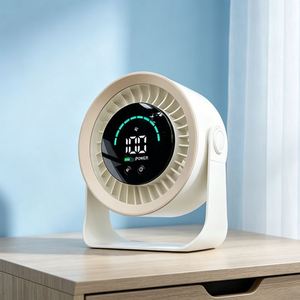 2026 New 3000Mah USB Fan, 100 Speed <b>Wall</b> Mount & <b>Desk</b> Air Circulator, Rechargeable Portable Cooling Fan for Office - Product Image 1