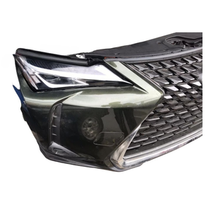 Parachoques delantero negro <span class=keywords><strong>Lexus</strong></span>, rejilla UX200, ventilador electrónico UX250, radiador y condensador para 2019 y <span class=keywords><strong>2022</strong></span> - Product Image 4