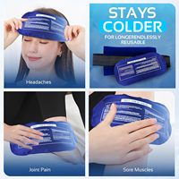 OEM/ODM NSY HC001 Compresses de gel réutilisables multi-usages chaudes et froides avec enveloppe ajustable pour soulager les blessures et la douleur