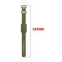Garmin Cirqa Smart Band Sportarmband Achtzeichen-Design Integriertes Silikon-Uhrenarmband mit Schmetterlingsverschluss